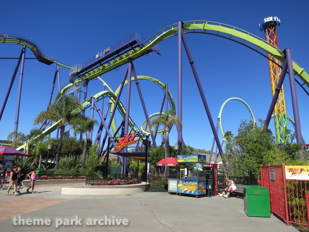 Medusa at Six Flags Discovery Kingdom