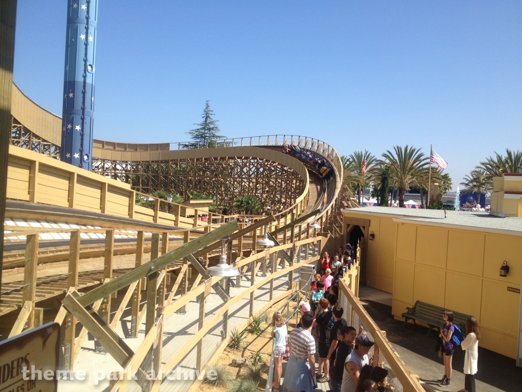 Gold Striker at California's Great America