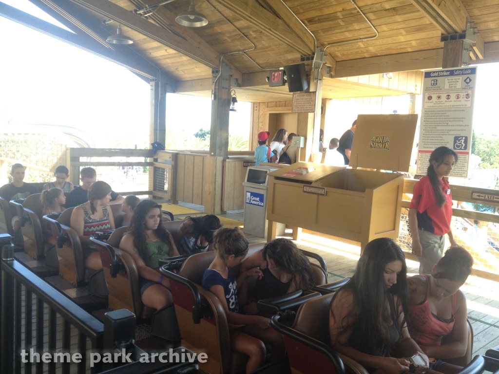 Gold Striker at California's Great America