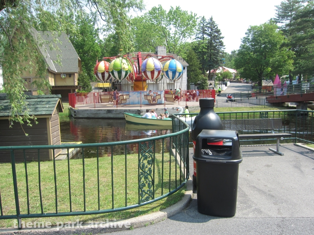 Swan Boats at Great Escape