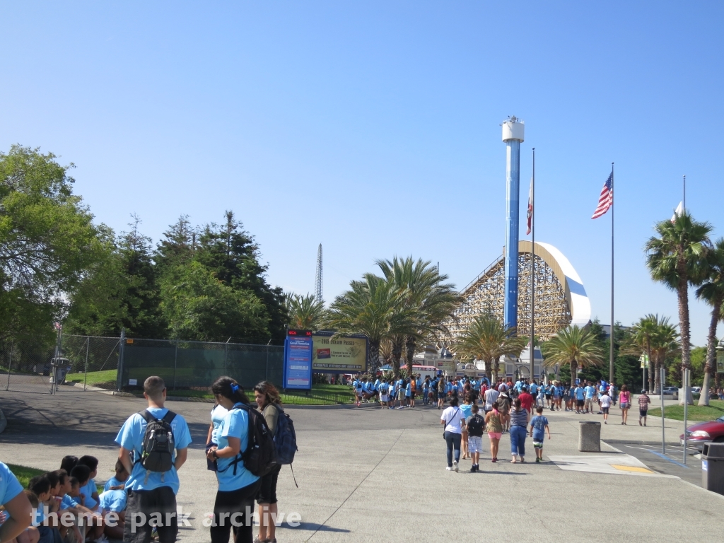 Gold Striker at California's Great America