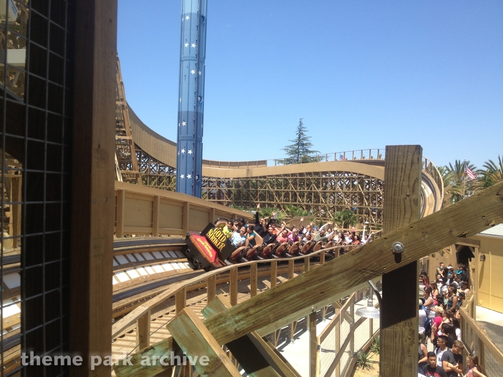 Gold Striker at California's Great America