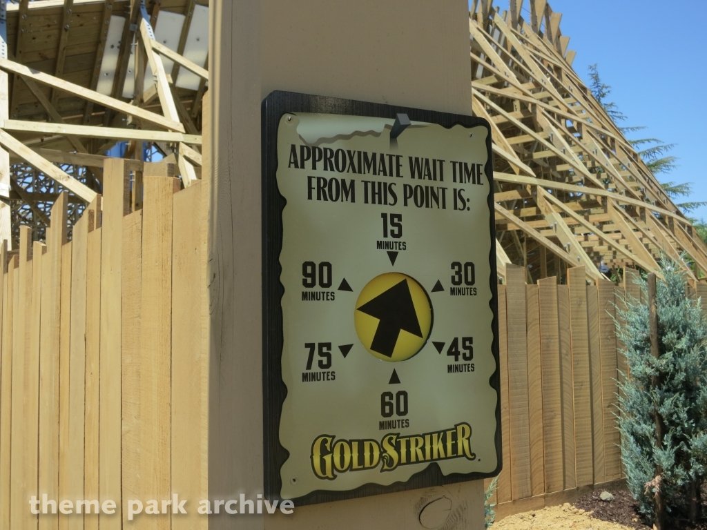 Gold Striker at California's Great America