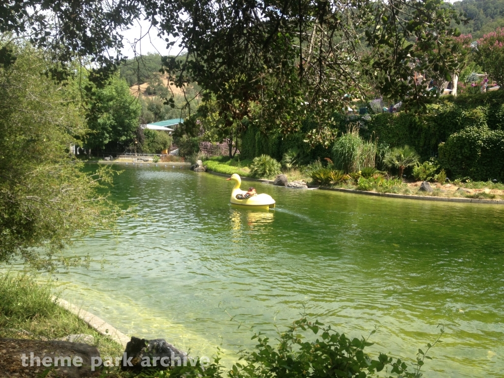 Paddle Boats at Gilroy Gardens