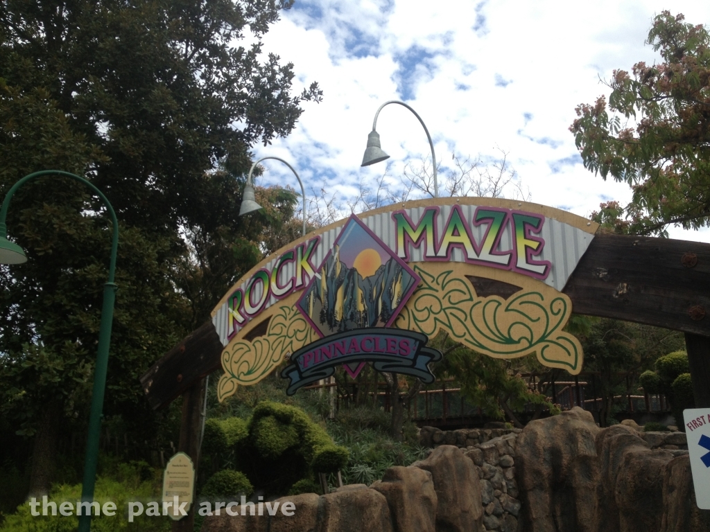 Pinnacles Rock Maze at Gilroy Gardens
