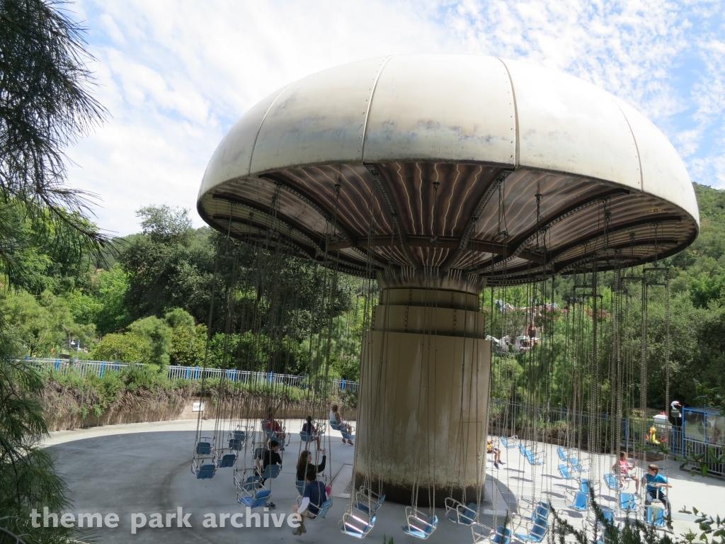 Mushroom Swing at Gilroy Gardens