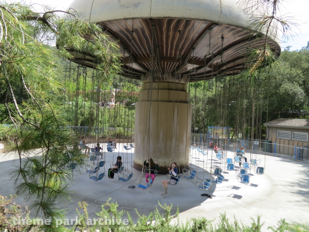 Mushroom Swing at Gilroy Gardens