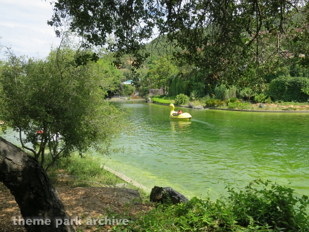 Paddle Boats at Gilroy Gardens