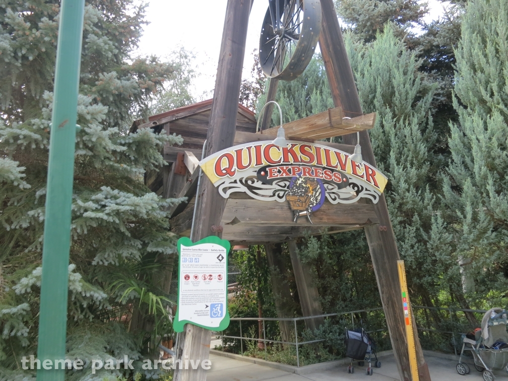 Quicksilver Express at Gilroy Gardens