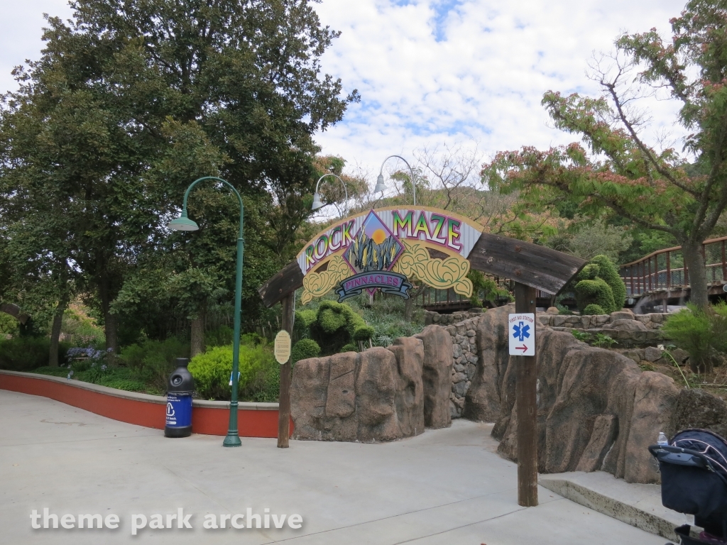 Pinnacles Rock Maze at Gilroy Gardens
