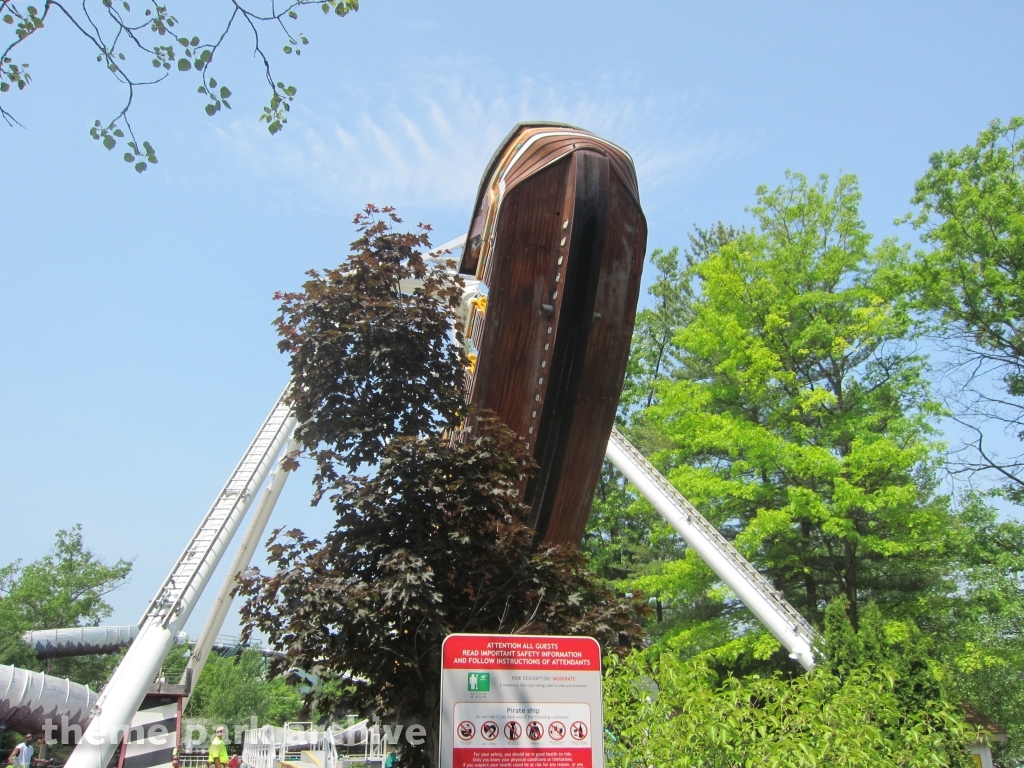 Pirate Ship at Great Escape