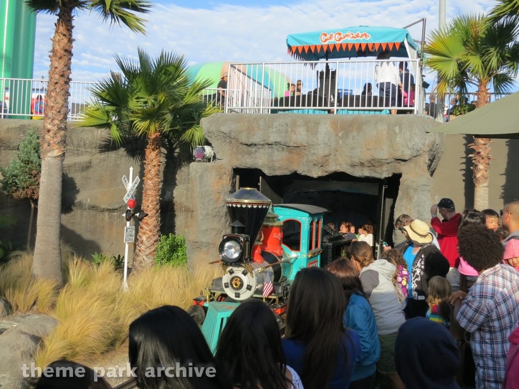 Cave Train Adventure at Santa Cruz Beach Boardwalk