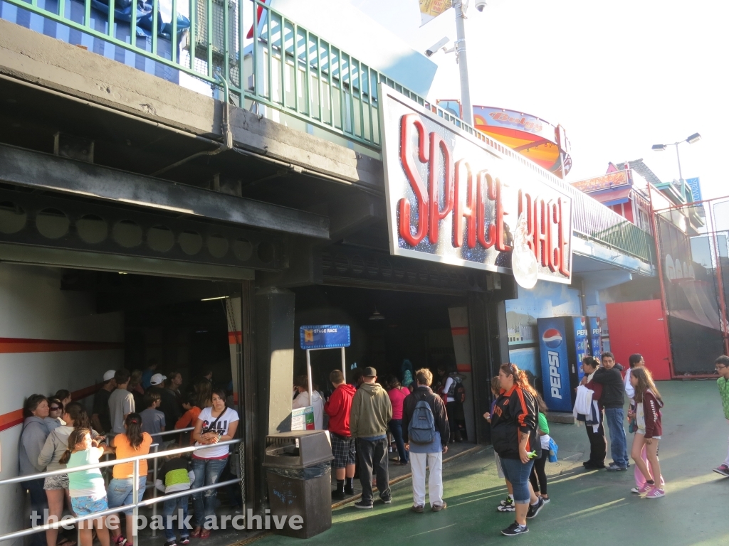 Space Race at Santa Cruz Beach Boardwalk