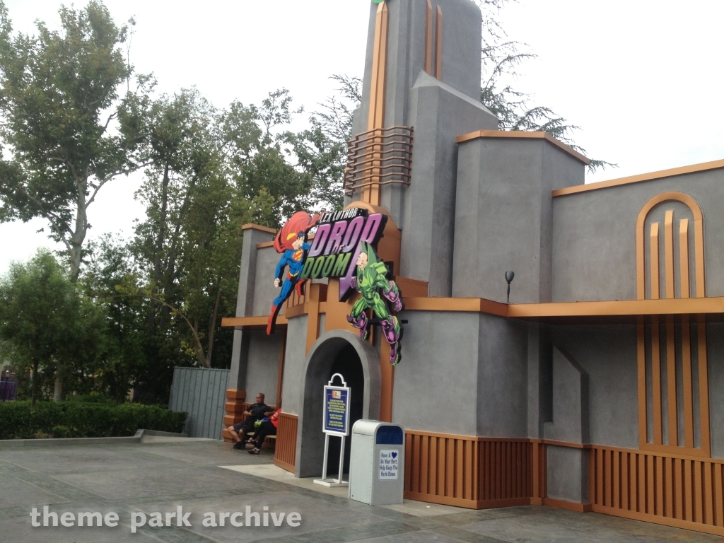 Lex Luthor Drop of Doom at Six Flags Magic Mountain