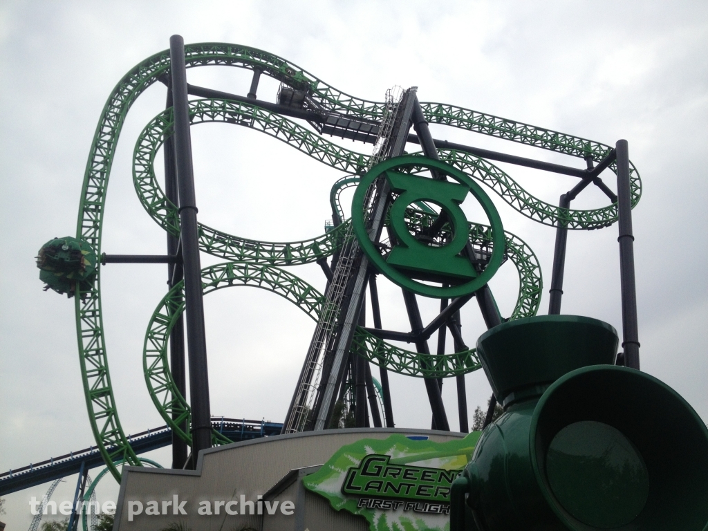 Green Lantern: First Flight at Six Flags Magic Mountain