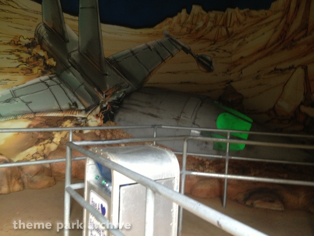 Green Lantern: First Flight at Six Flags Magic Mountain