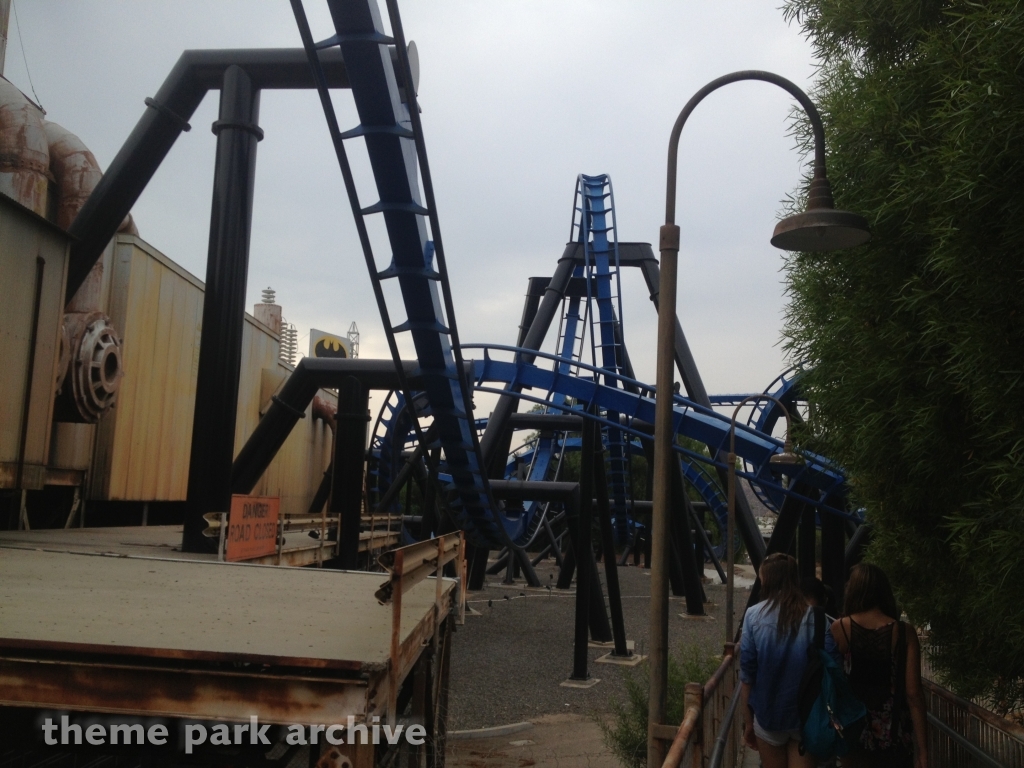 Batman The Ride at Six Flags Magic Mountain