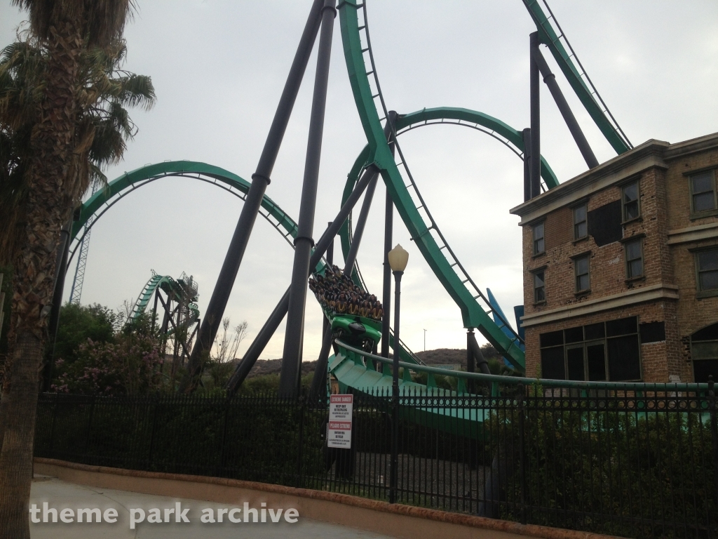 Riddler's Revenge at Six Flags Magic Mountain