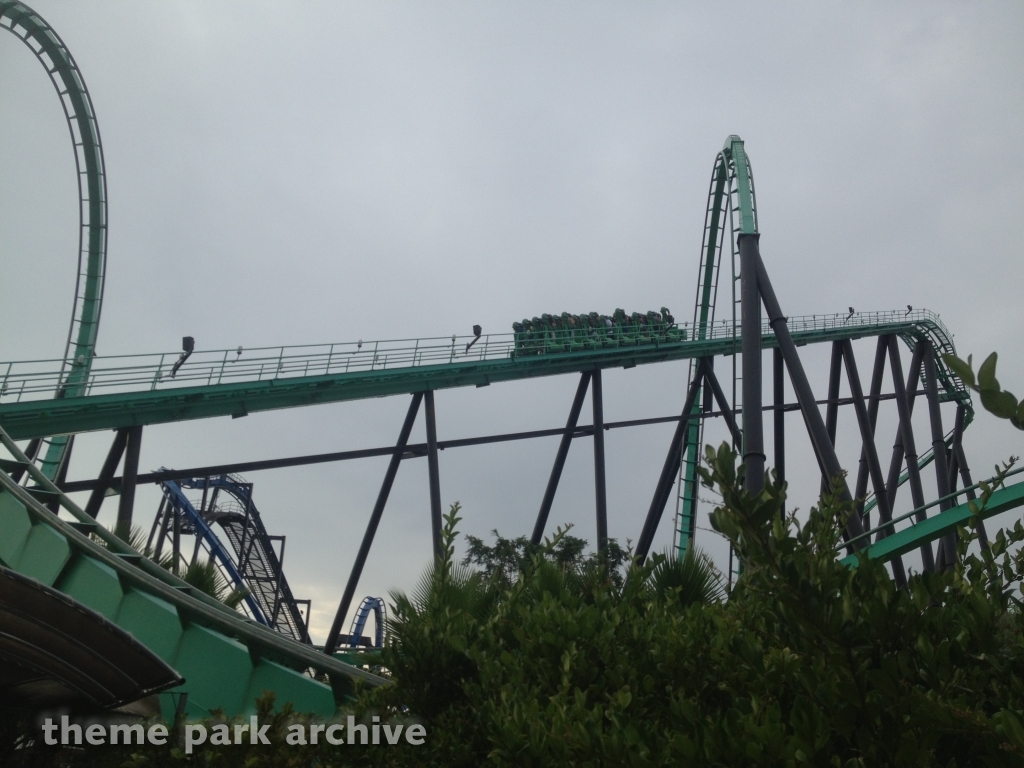 Riddler's Revenge at Six Flags Magic Mountain