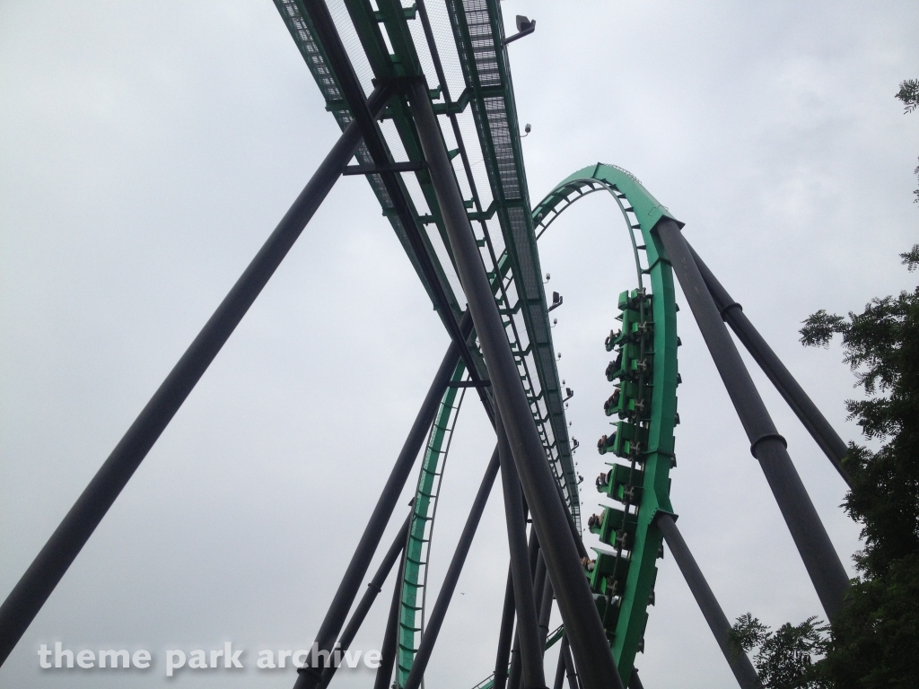 Riddler's Revenge at Six Flags Magic Mountain