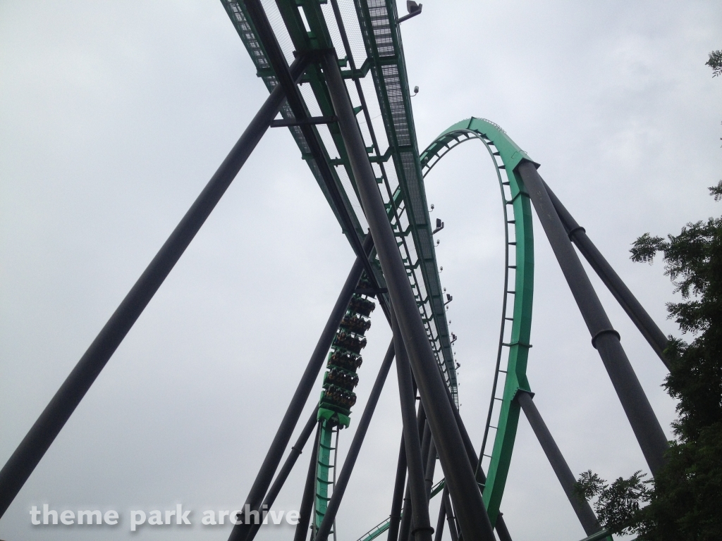 Riddler's Revenge at Six Flags Magic Mountain