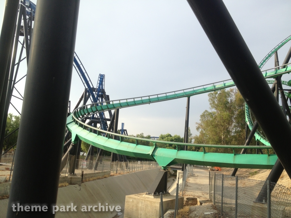 Riddler's Revenge at Six Flags Magic Mountain