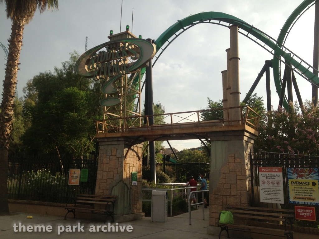 Riddler's Revenge at Six Flags Magic Mountain