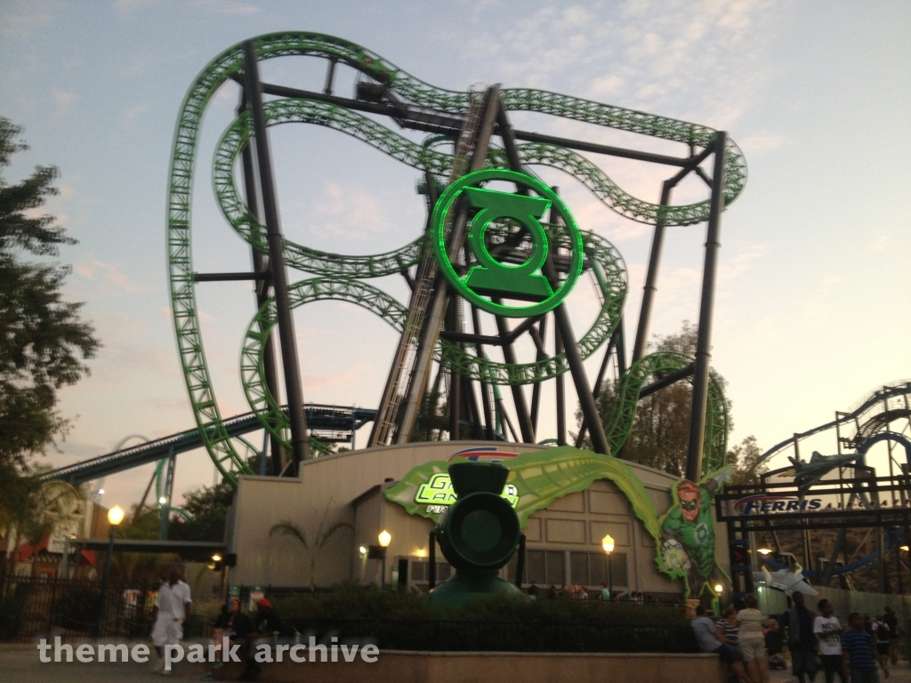Green Lantern: First Flight at Six Flags Magic Mountain