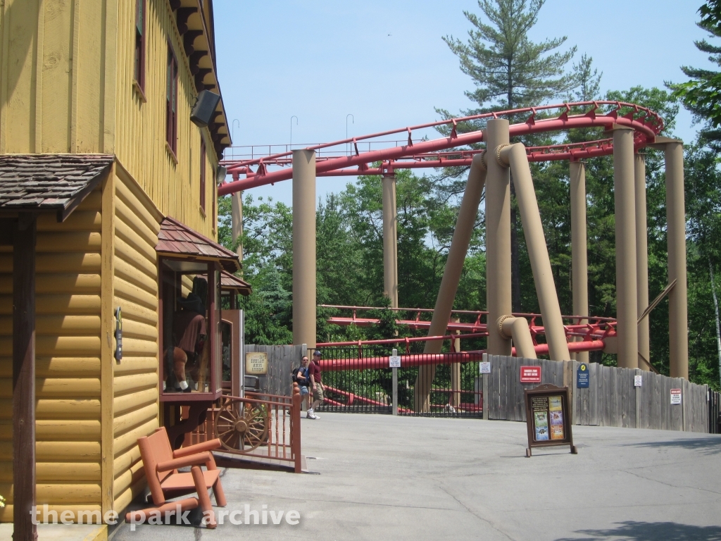 Canyon Blaster at Great Escape