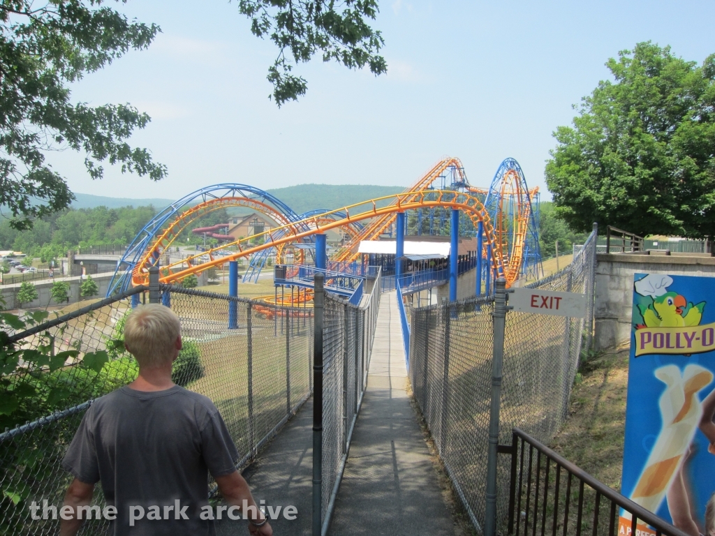 Steamin' Demon at Great Escape