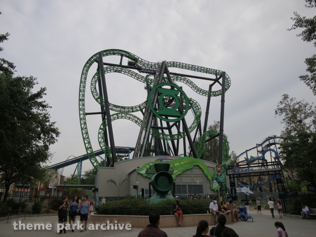 Green Lantern: First Flight at Six Flags Magic Mountain