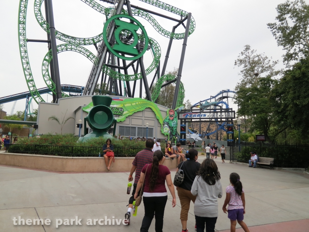 Green Lantern: First Flight at Six Flags Magic Mountain