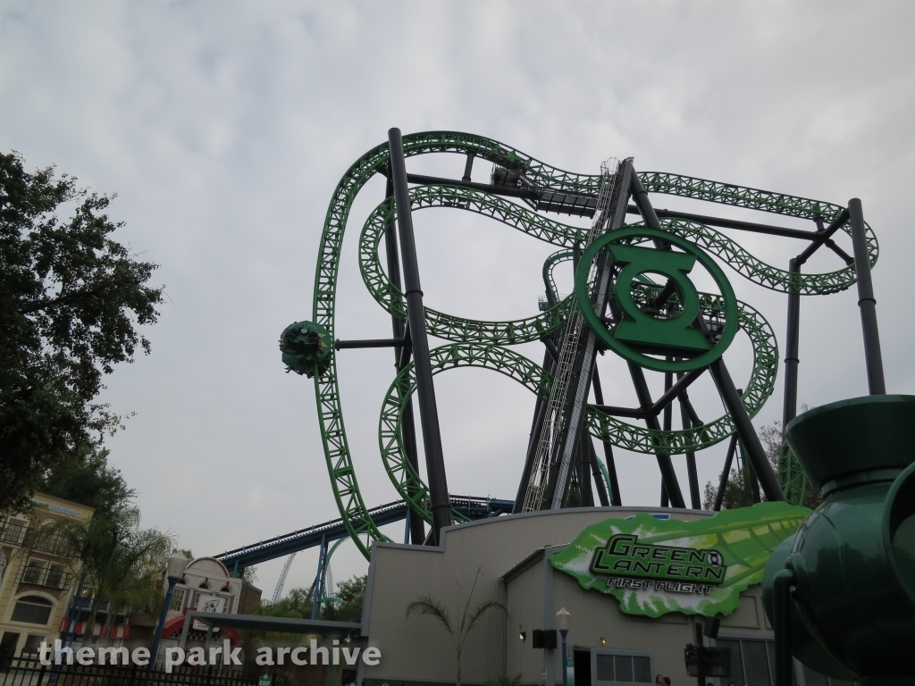 Green Lantern: First Flight at Six Flags Magic Mountain