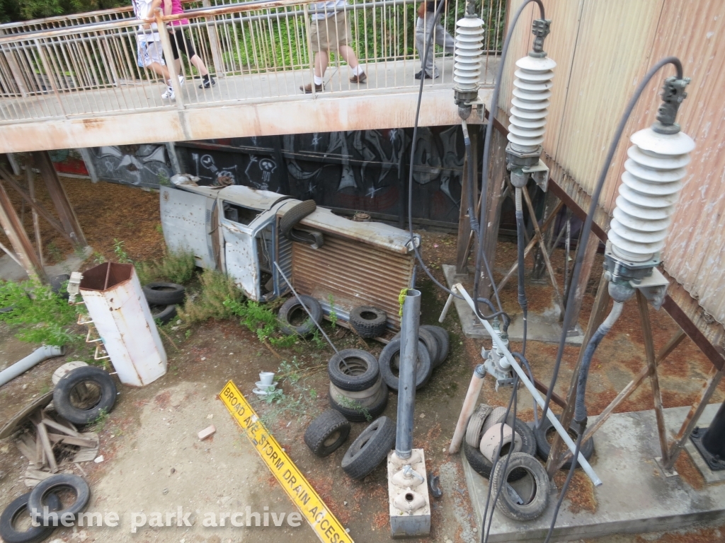 Batman The Ride at Six Flags Magic Mountain