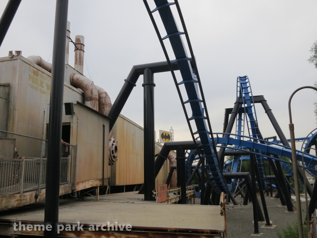 Batman The Ride at Six Flags Magic Mountain