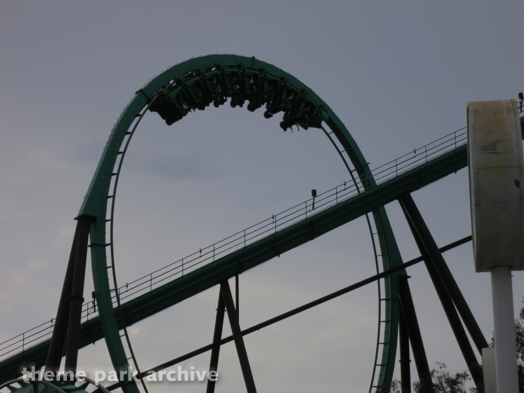 Riddler's Revenge at Six Flags Magic Mountain