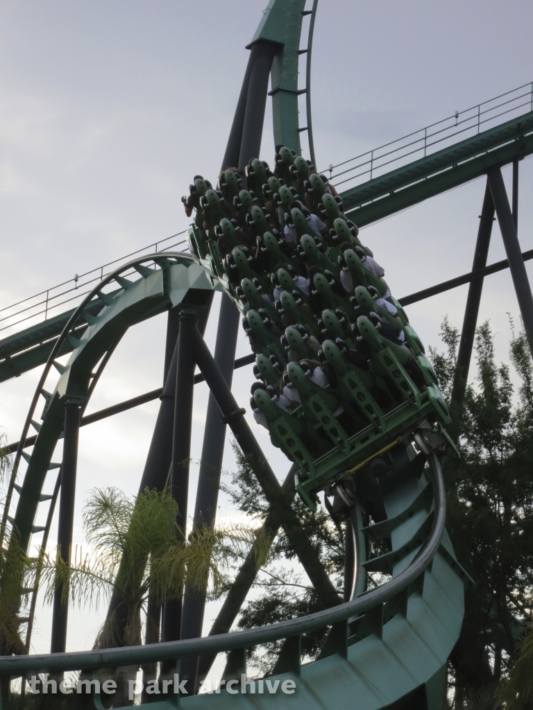 Riddler's Revenge at Six Flags Magic Mountain
