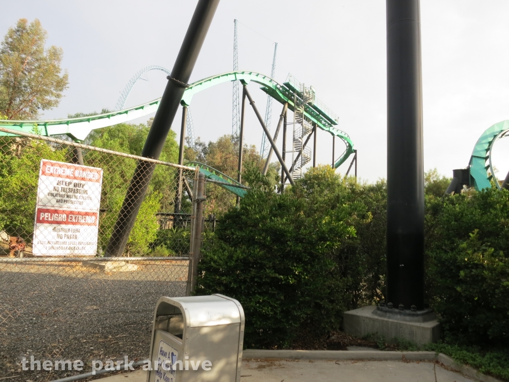 Riddler's Revenge at Six Flags Magic Mountain