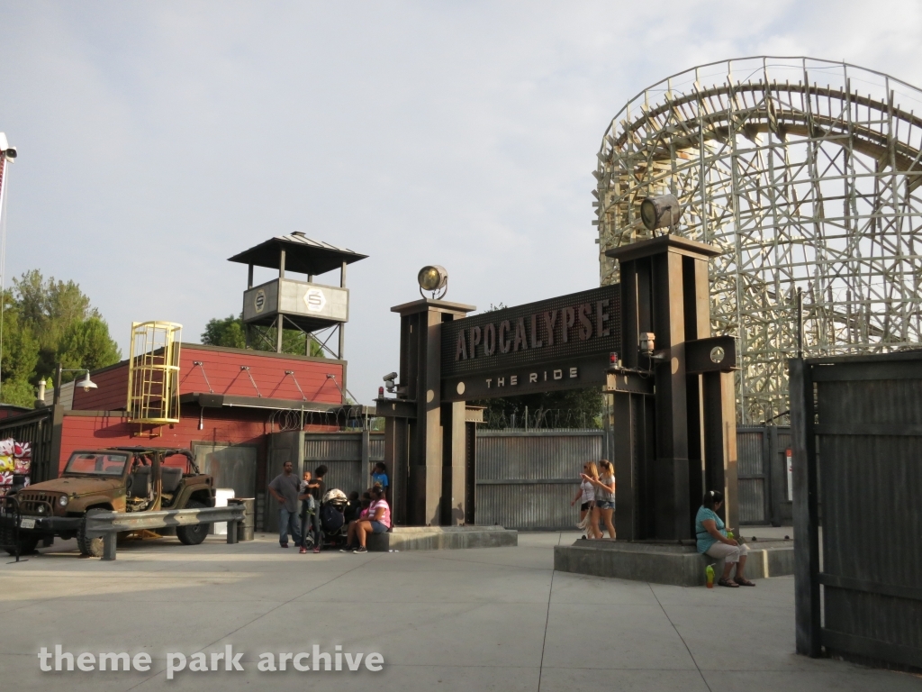 Apocalypse The Ride at Six Flags Magic Mountain