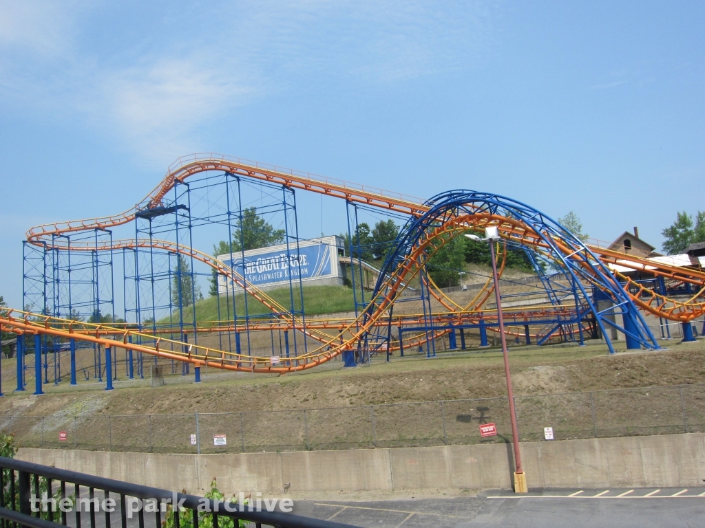 Steamin' Demon at Great Escape