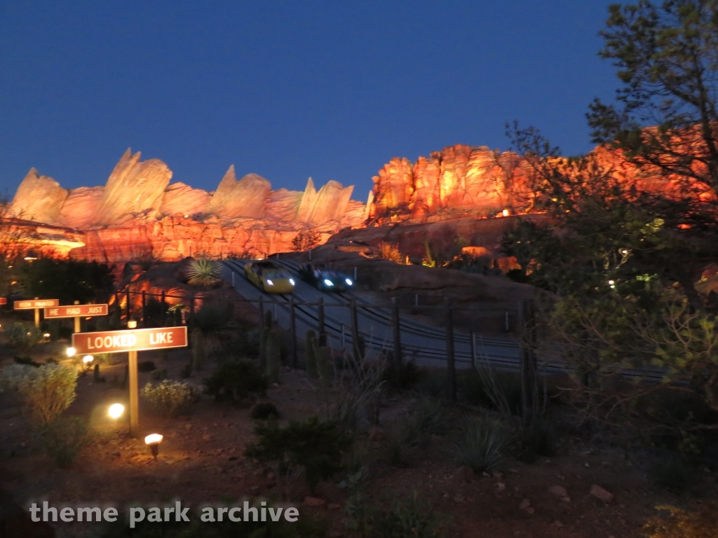 Radiator Springs Racers at Disney California Adventure