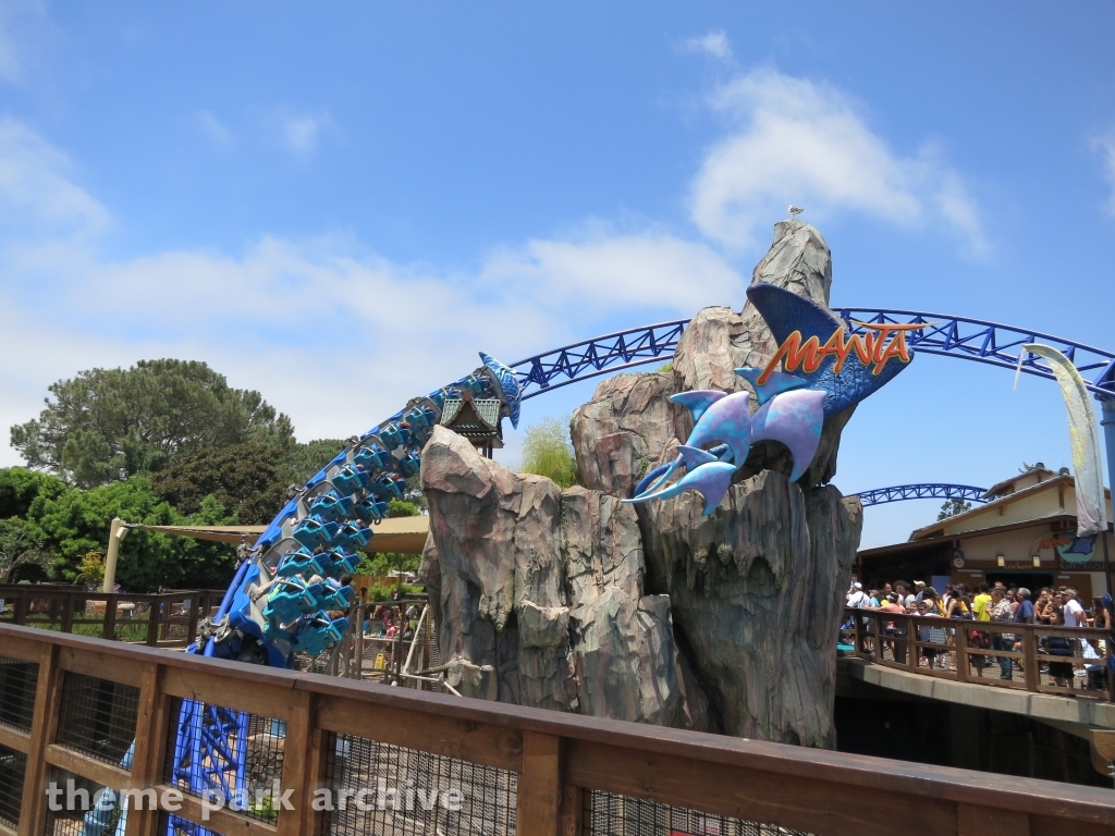 Manta at SeaWorld San Diego