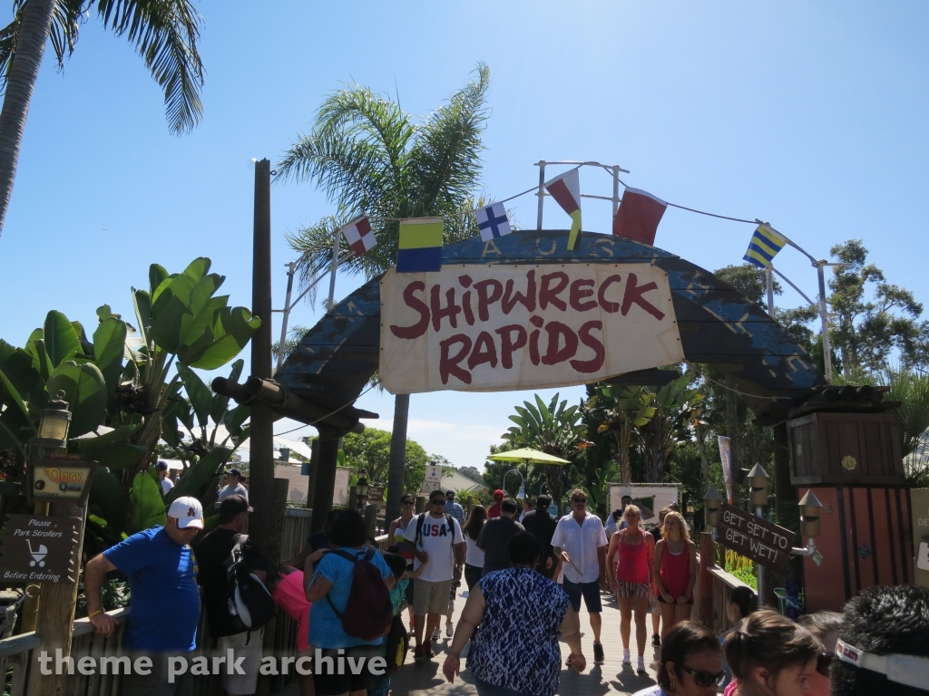 Shipwreck Rapids at SeaWorld San Diego