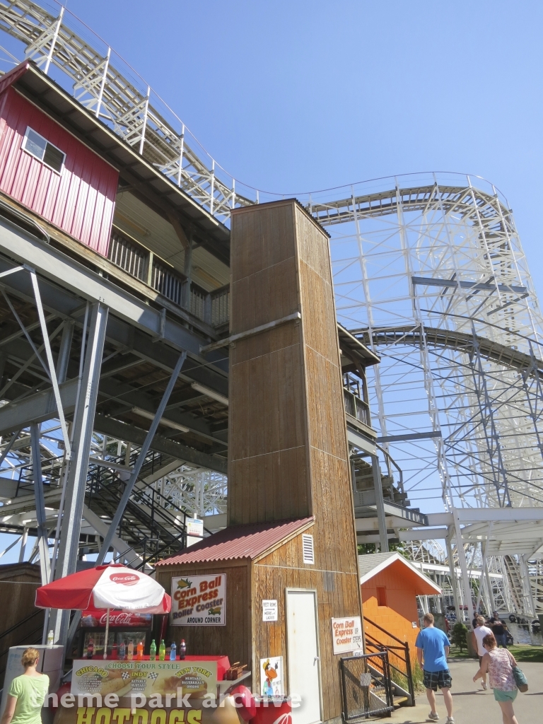 Cornball Express at Indiana Beach