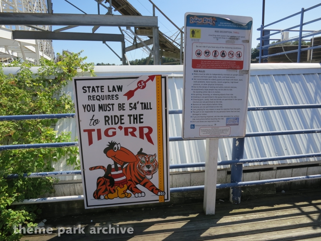 TIG'RR at Indiana Beach