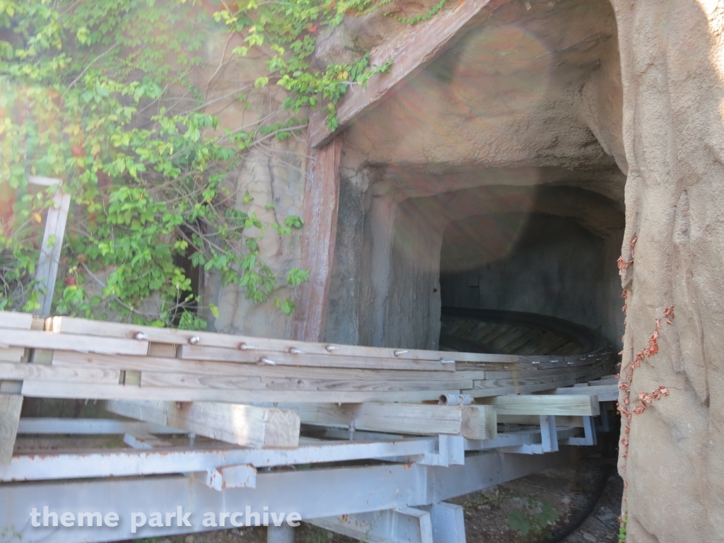 Lost Coaster of Superstition Mountain at Indiana Beach