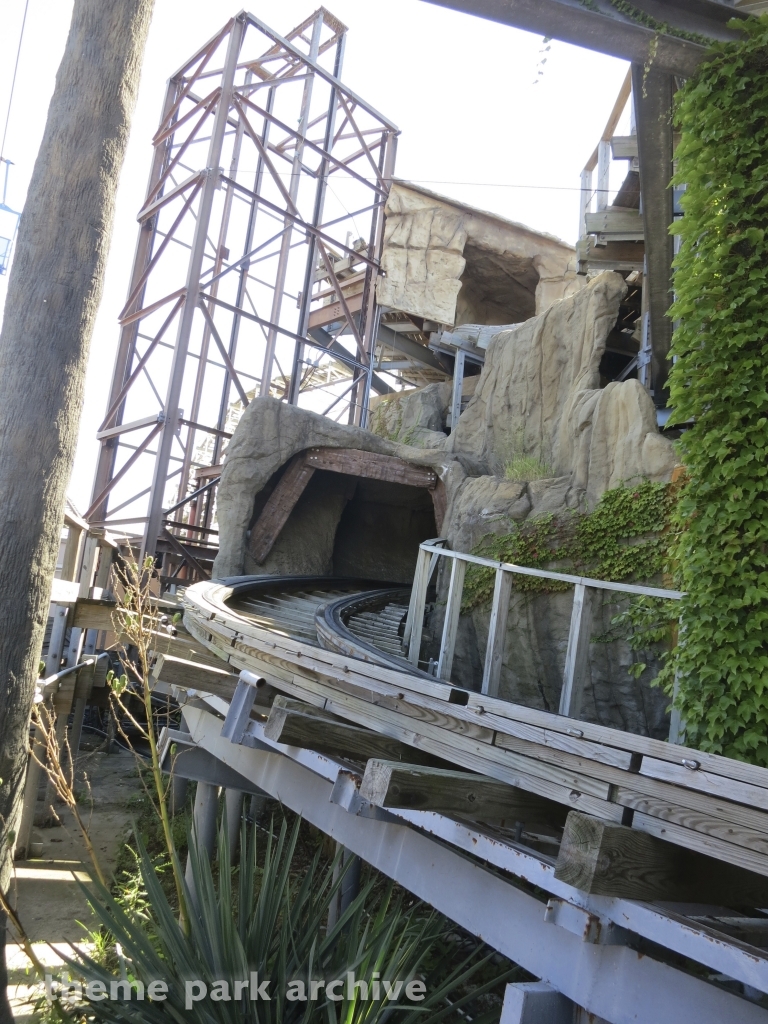 Lost Coaster of Superstition Mountain at Indiana Beach
