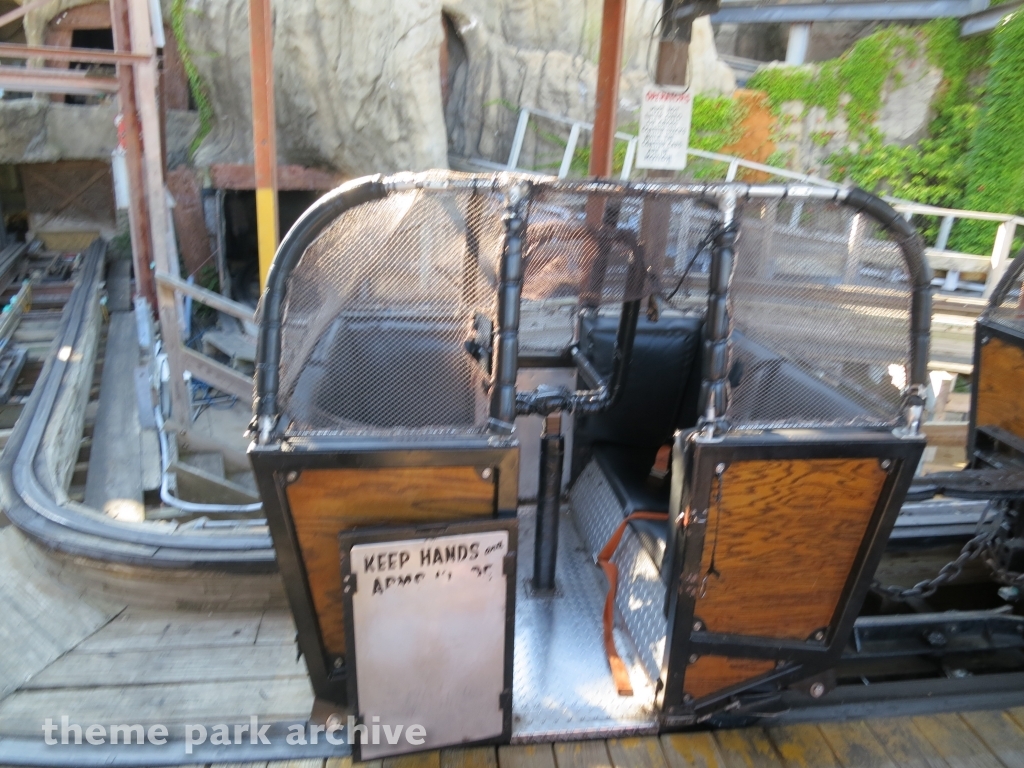 Lost Coaster of Superstition Mountain at Indiana Beach