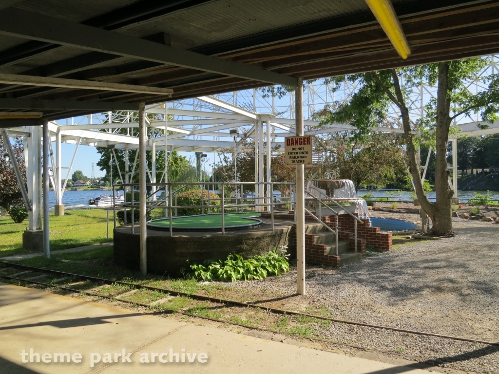 Train at Indiana Beach