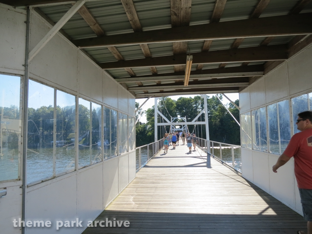 Suspension Bridge at Indiana Beach